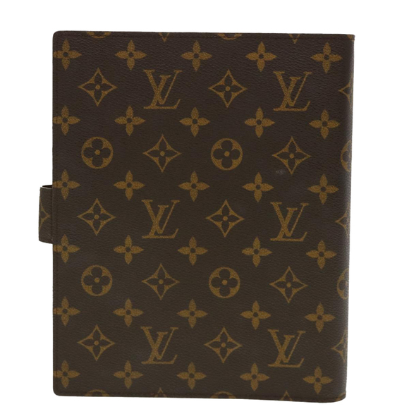 LOUIS VUITTON Monogram Agenda GM Day Planner Cover R20006 LV Auth yk6168B - Picture 3 of 16